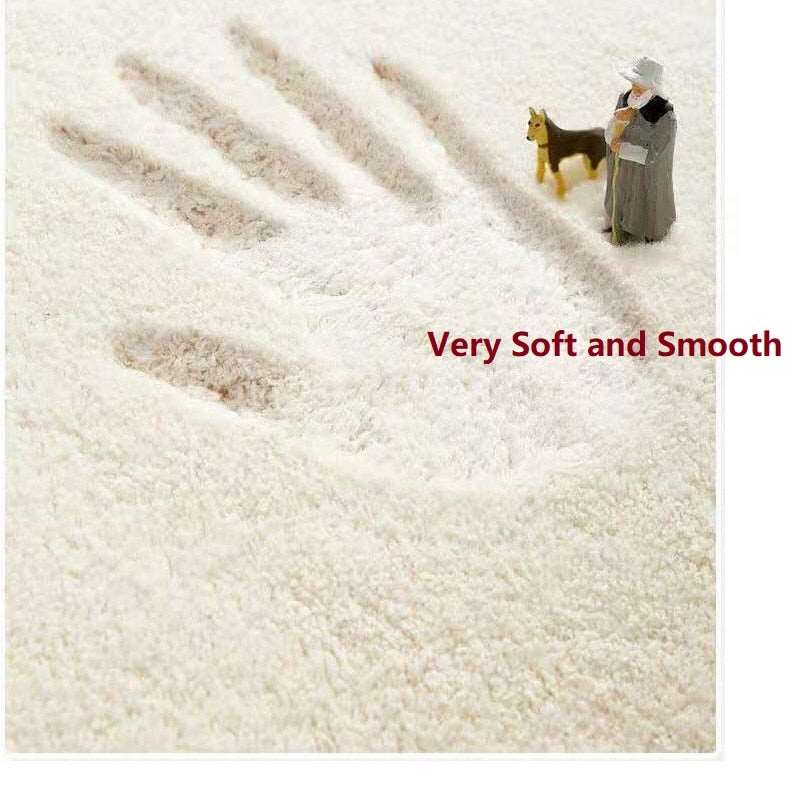 غطاء أريكة فائق النعومة من كشمير الحمل - تأثير الفرو ومضاد للانزلاق