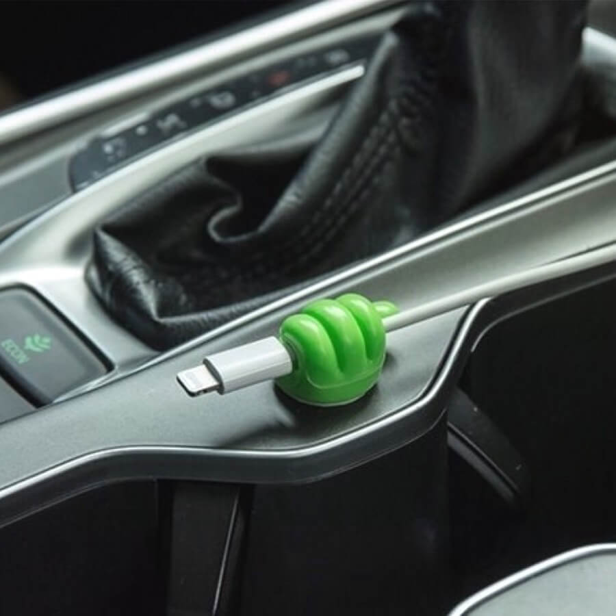 خطافات ذكية للكابلات، الفرش، السماعات والمزيد (×10) 