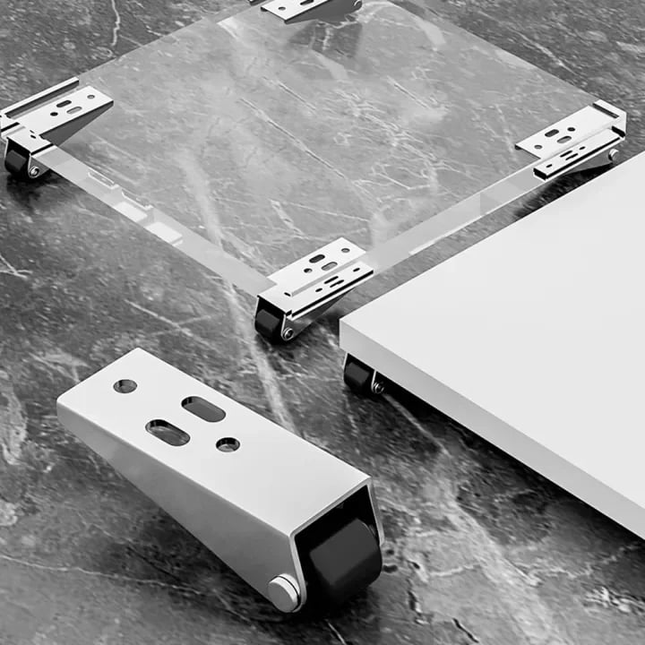 Masszív görgő, amellyel erőfeszítés nélkül nyithatja az ajtókat (x4) 