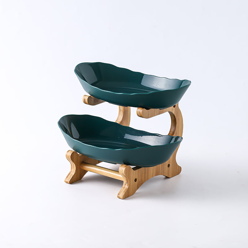 エレガントなフルーツディスプレイとスペースの節約 