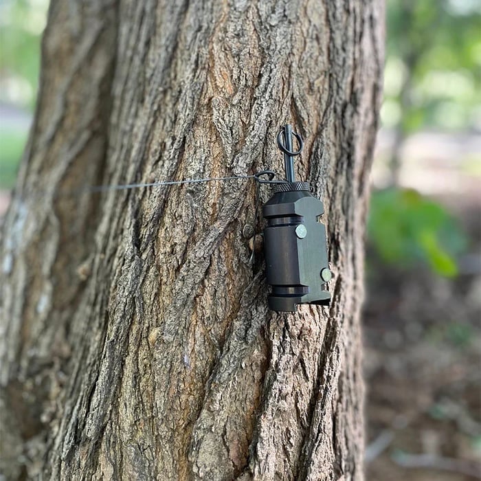Afschrikkende perimeterontspanner voor buiten 