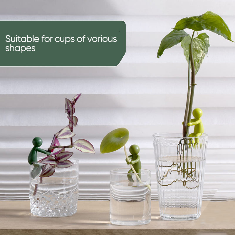 Support decorative and flexible cuttings for plants (x3) 