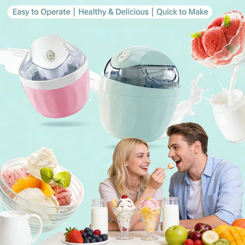 Machine à desserts 3-en-1 portable – rapide et compacte