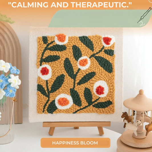 ערכת רקום עם מחט פאנץ' 