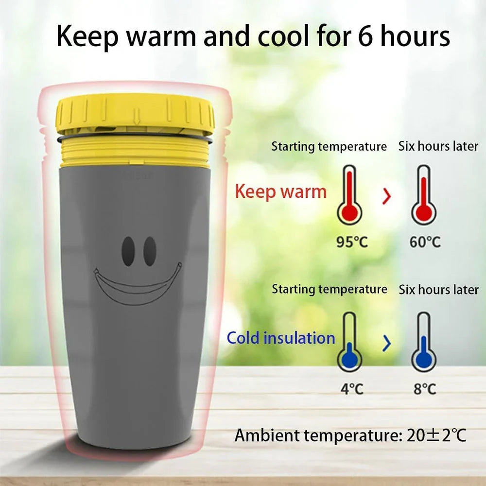 Nepremokavý hrnček bez viečka – Piť bez prelievania 