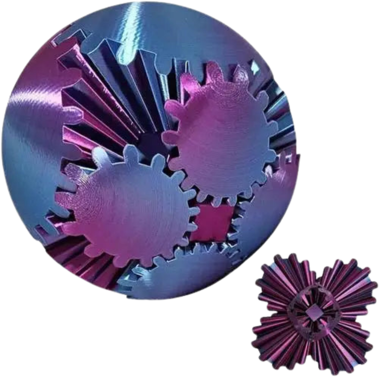Puzzle 3D rotante per stimolare la mente 