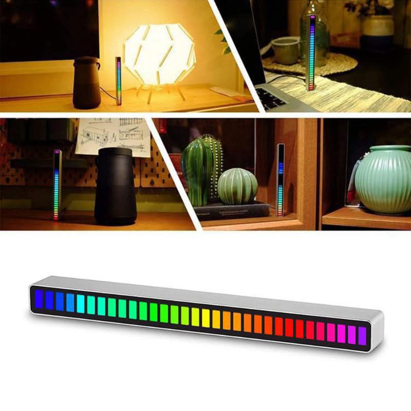 Äänelle reagoiva LED-valonauha - RGB 