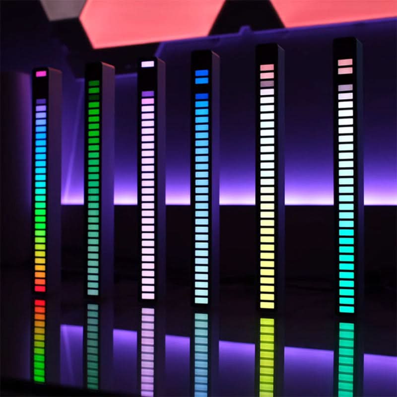 LED lyslist - RGB som reagerer på lyd 