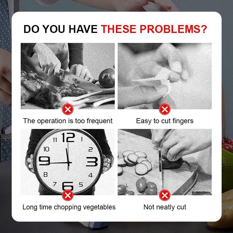 חתוך כמו שף עם דיוק מושלם 