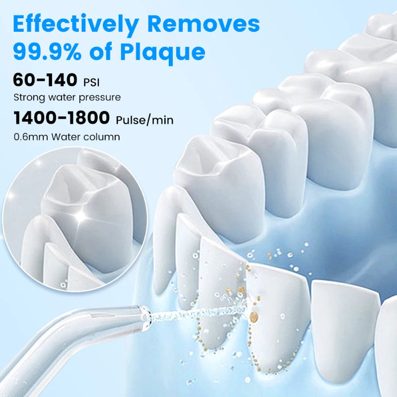 Hydropulse rechargeable pour soins dentaire