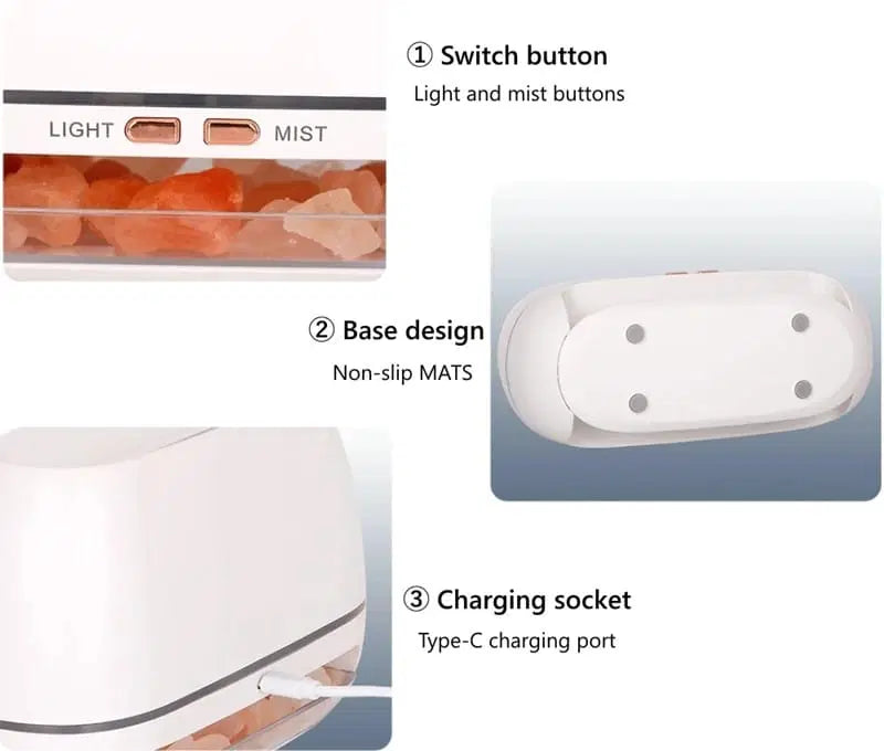リラックスした雰囲気と癒しの火と霧の効果 