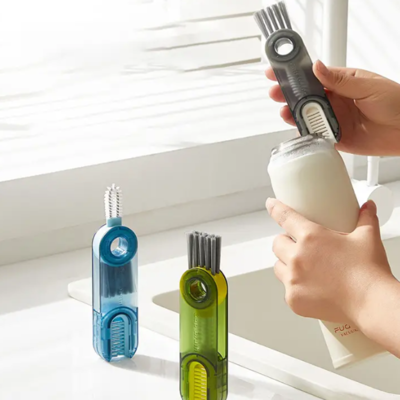 The brush that cleans everything, even the tightest corners 