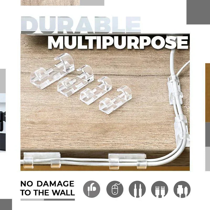 Rychlé a diskrétní upevnění pro kabely a dráty (x20) 