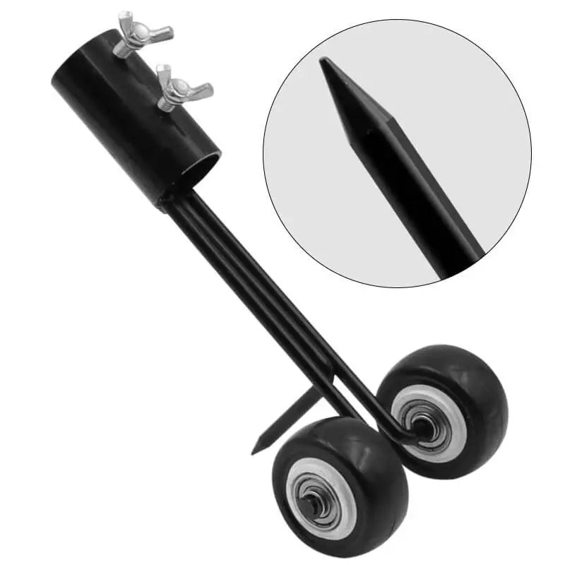 Désherbez sans effort : un outil roulant ultra-efficace