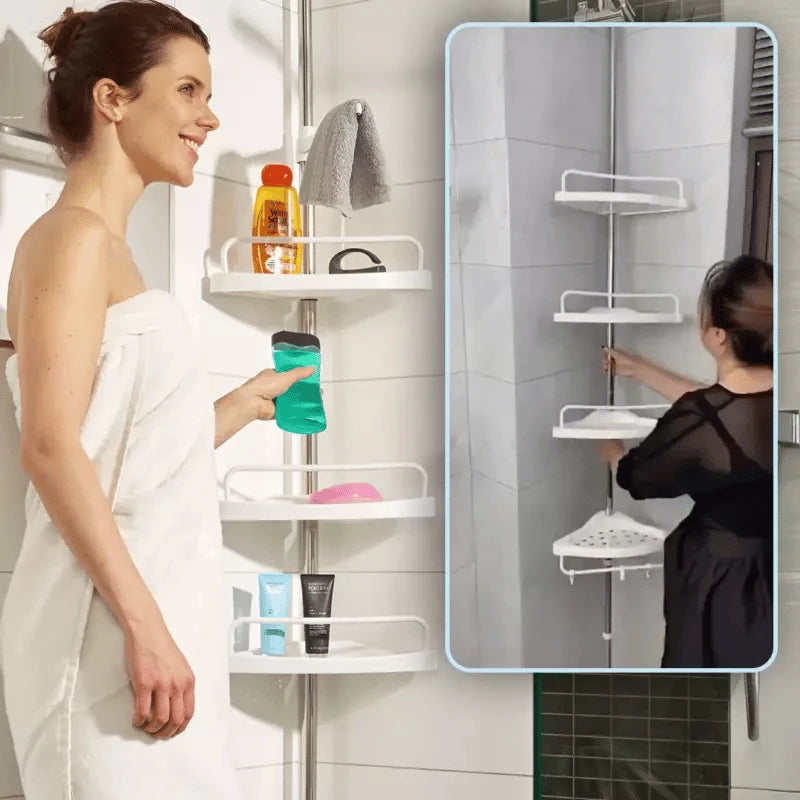 Estante de baño para una organización perfecta 