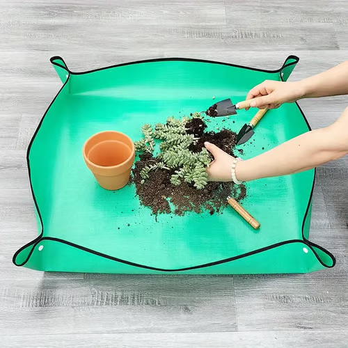 Gardez votre espace propre avec ce tapis de rempotage