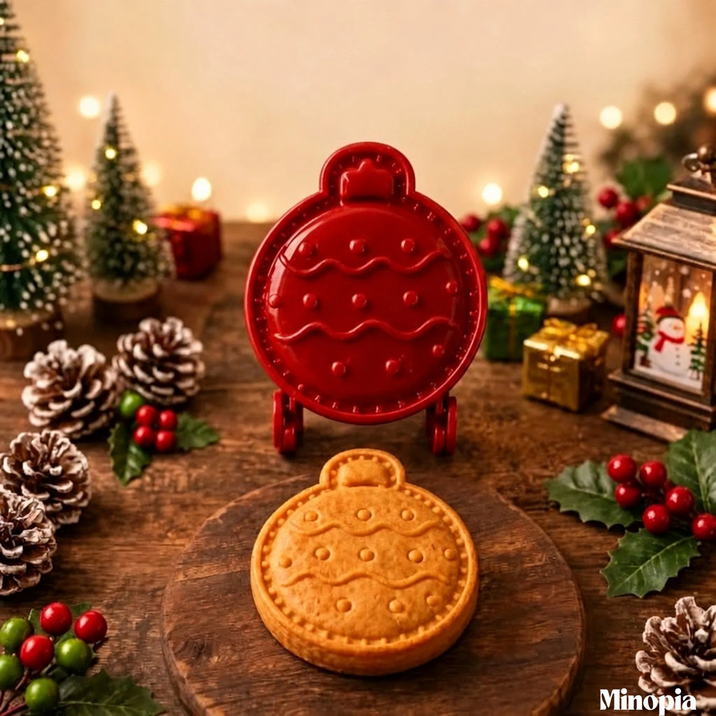 Weihnachtliche Mini-Gebäckformen – Backzubehör für die Herbstzeit, 16 lebensmittelechte Ausstecher