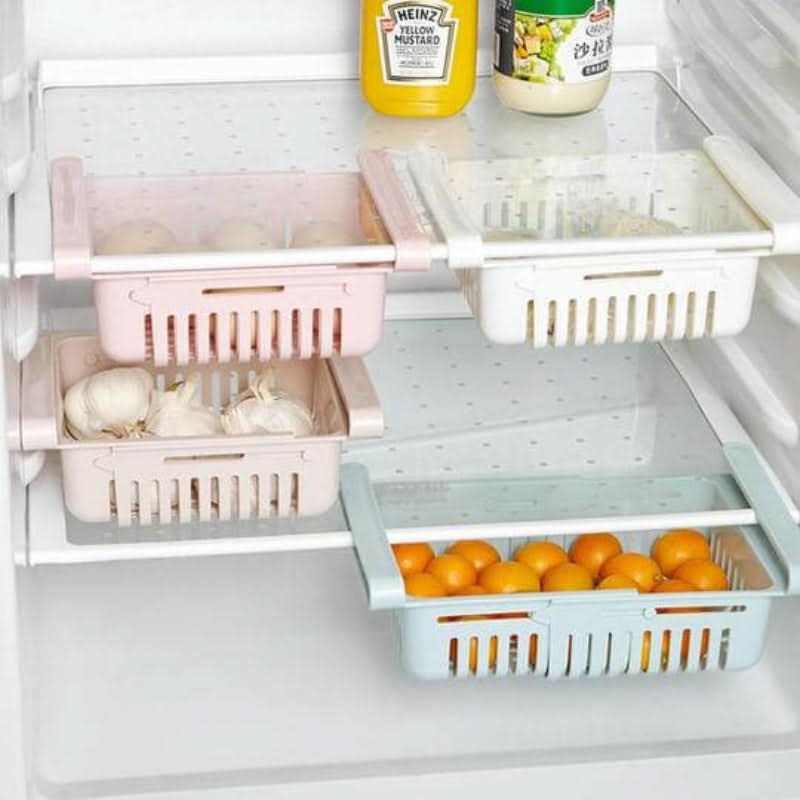 Justerbar organizer for kjøleskap 