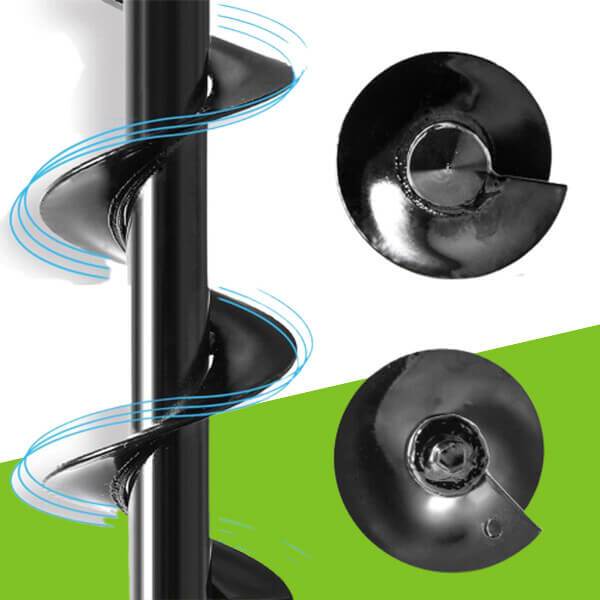 Cava fácilmente agujeros en su jardín 