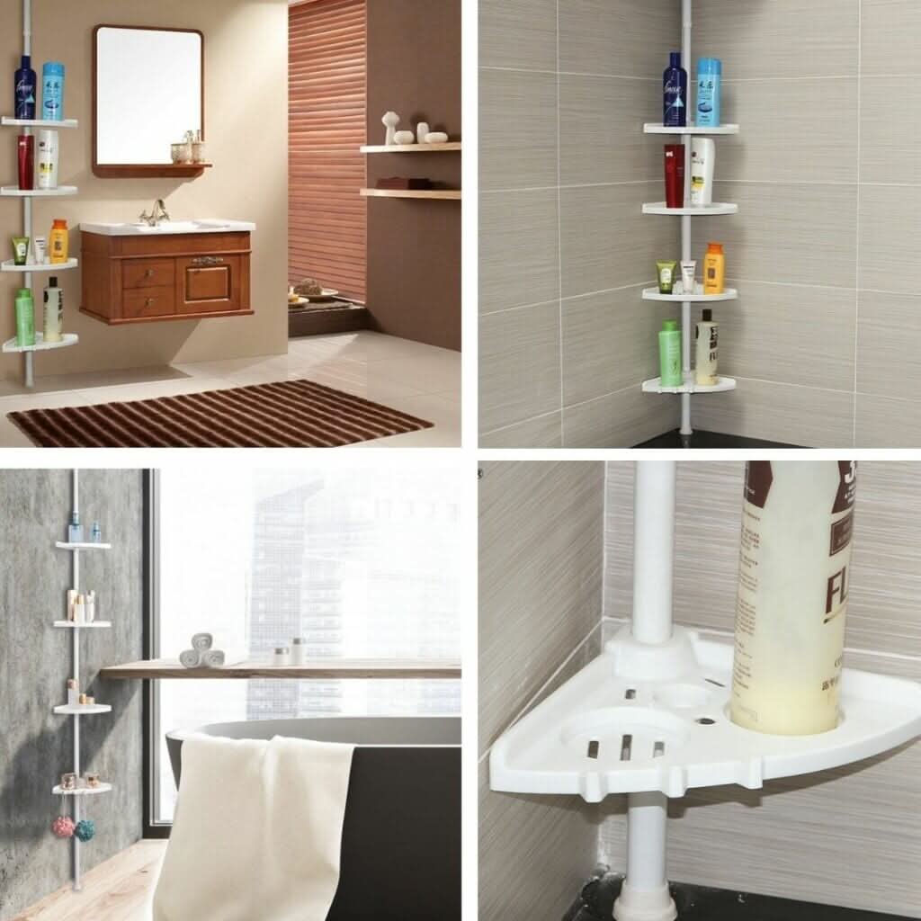 Estante de baño para una organización perfecta 