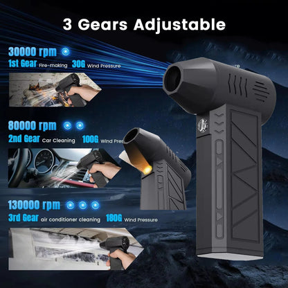 AirBlaster-Pro - מפוח אוויר קומפקטי לניקוי ללא מאמץ 