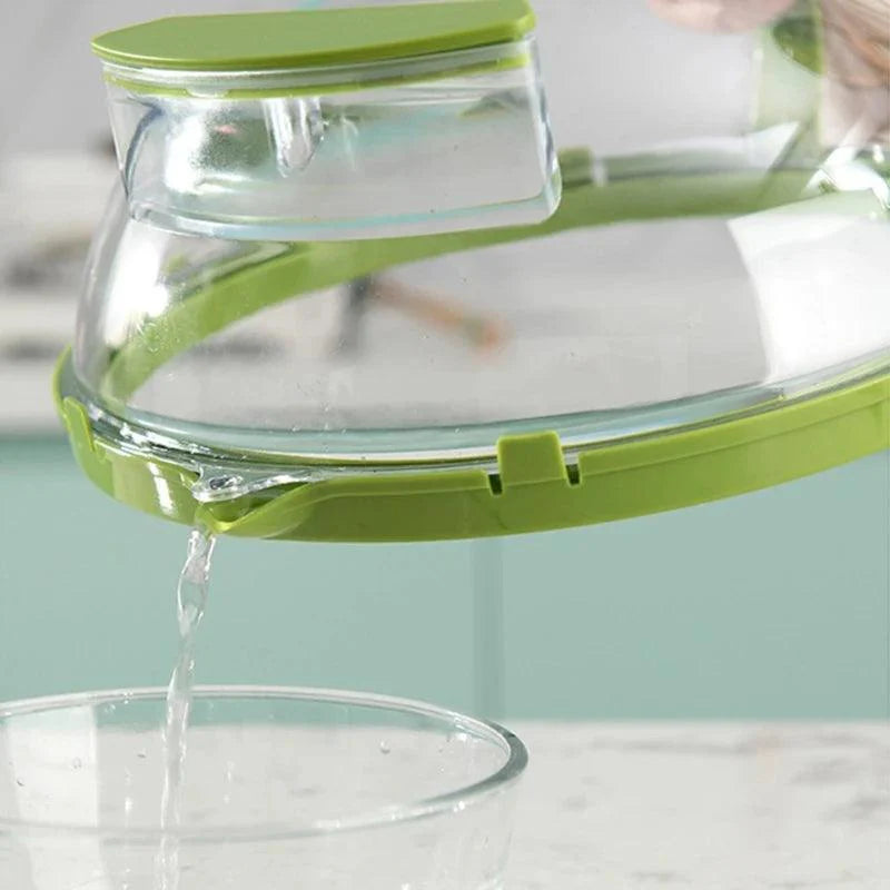 Mikrowellen-Dampfdeckel gegen Spritzer 