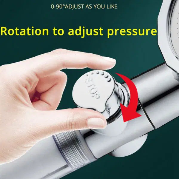 Ducha relajante 360° – Alta presión y ahorro de agua 