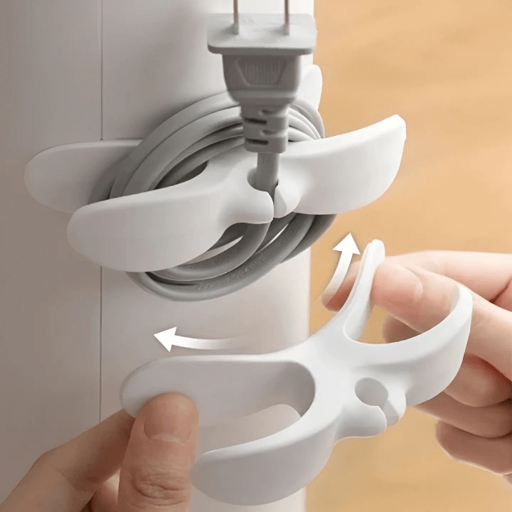 Cable organizer – No more knots and clutter (x10) 