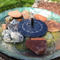 Decorative solar fountain for garden and balcony 