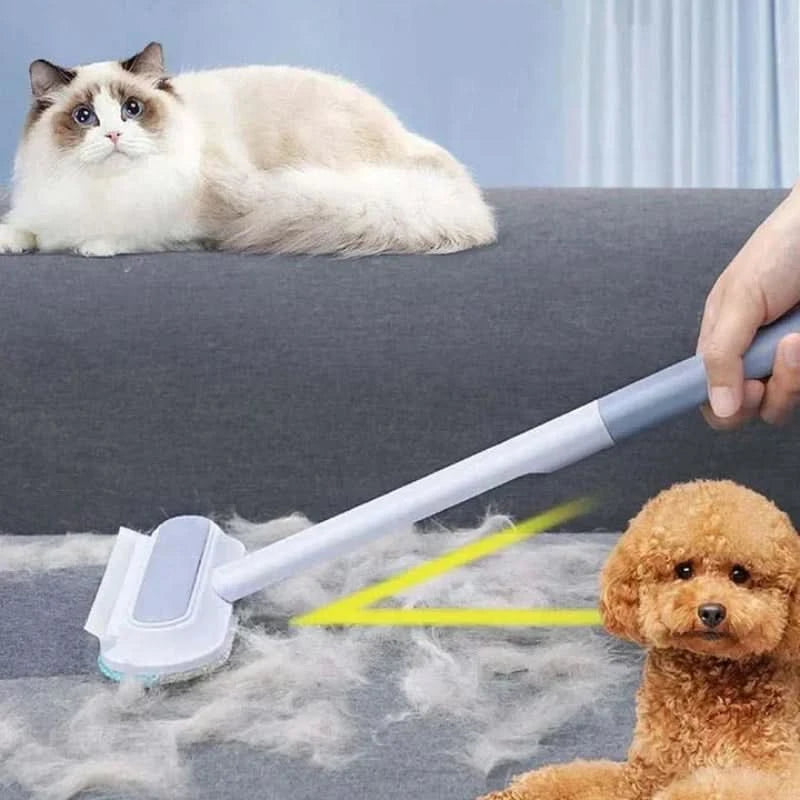 Brosse 3-en-1 anti-poils et multi-surfaces